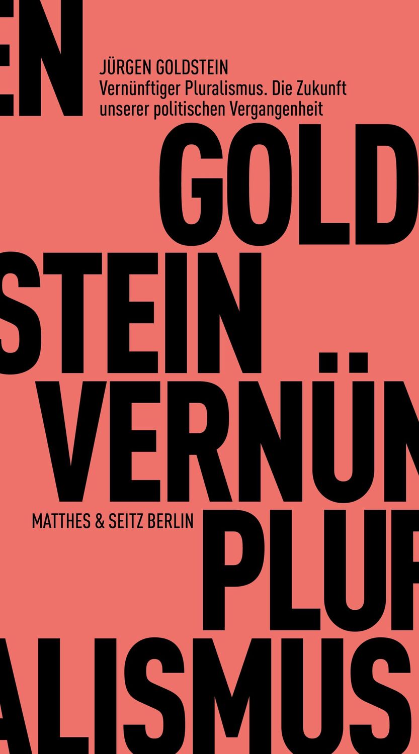 Cover: 9783751830041 | Vernünftiger Pluralismus. Die Zukunft unserer politischen...