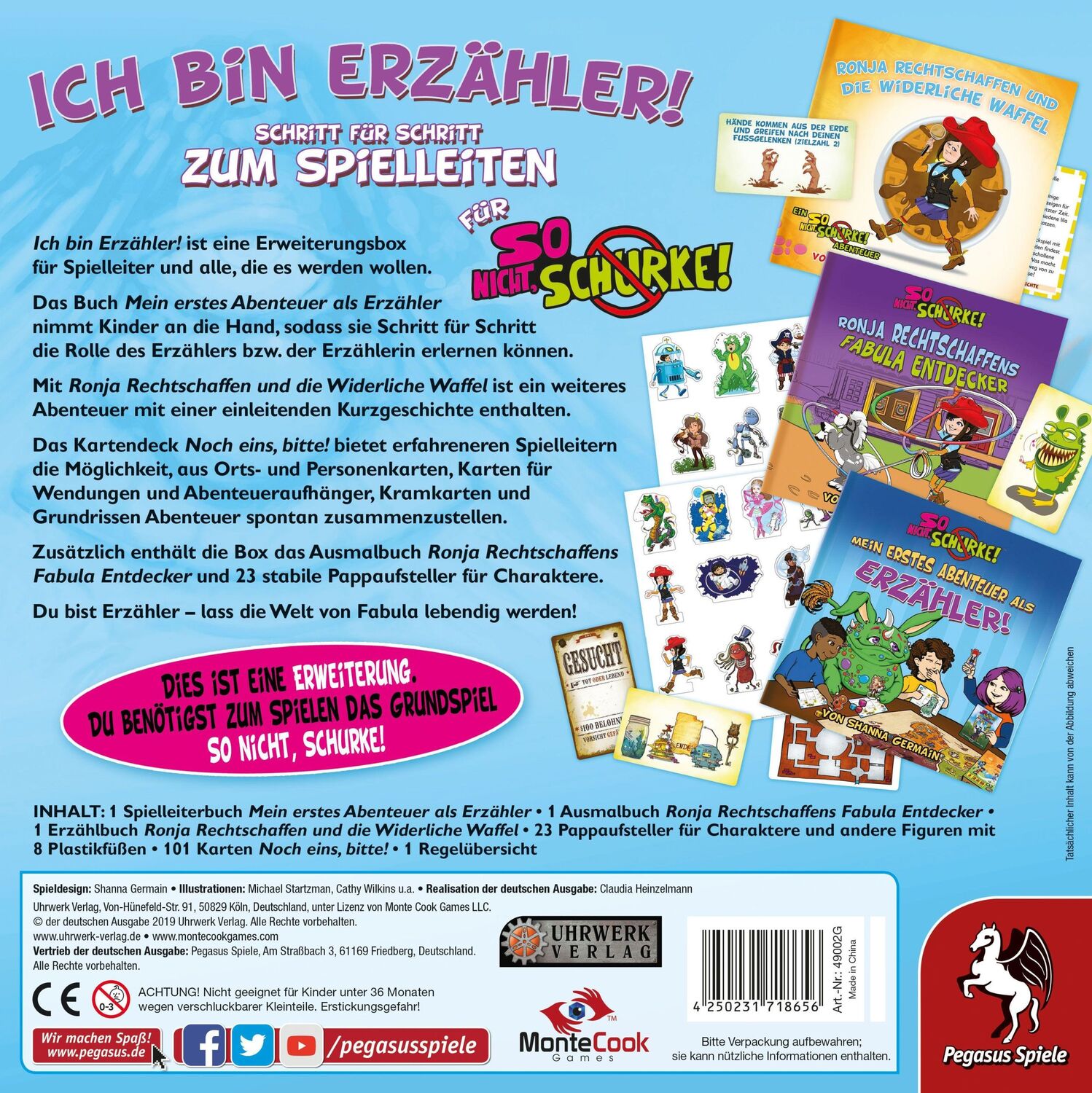 Bild: 4250231718656 | So nicht, Schurke! - Ich bin Erzähler! (Erweiterung) | Spiel | 49002G