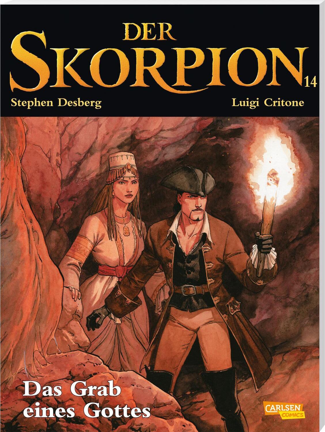 Cover: 9783551743596 | Der Skorpion 14: Skorpion 14 | Das Grab eines Gottes | Stephen Desberg