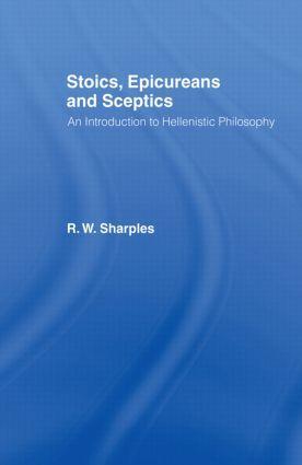 Cover: 9780415110358 | Stoics, Epicureans and Sceptics | R W Sharples | Taschenbuch | 1996