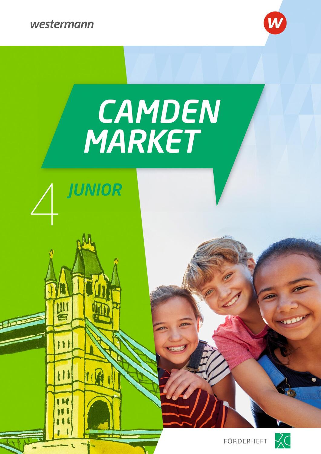 Cover: 9783141490794 | Camden Market Junior 4. Förderheft 4 mit Audio-CDs | Ausgabe 2020