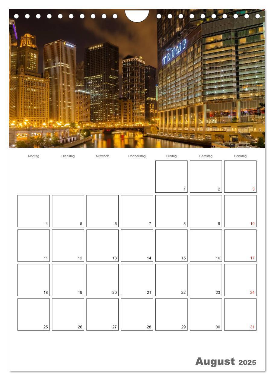 Bild: 9783457028001 | CHICAGO Terminplaner (Wandkalender 2025 DIN A4 hoch), CALVENDO...