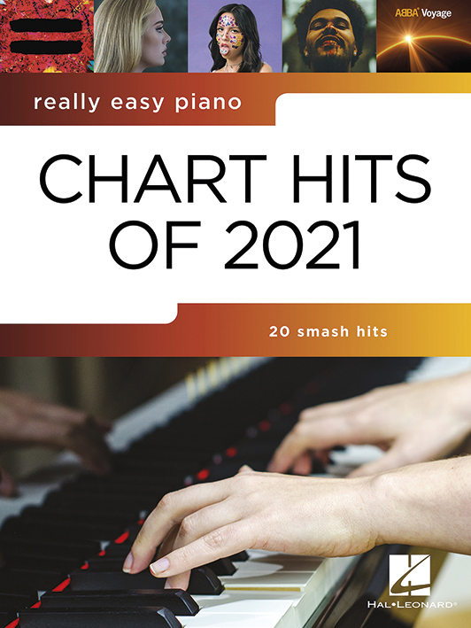 Cover: 9781705155561 | Really Easy Piano: Chart Hits 2021 | Really Easy Piano | Hal Leonard