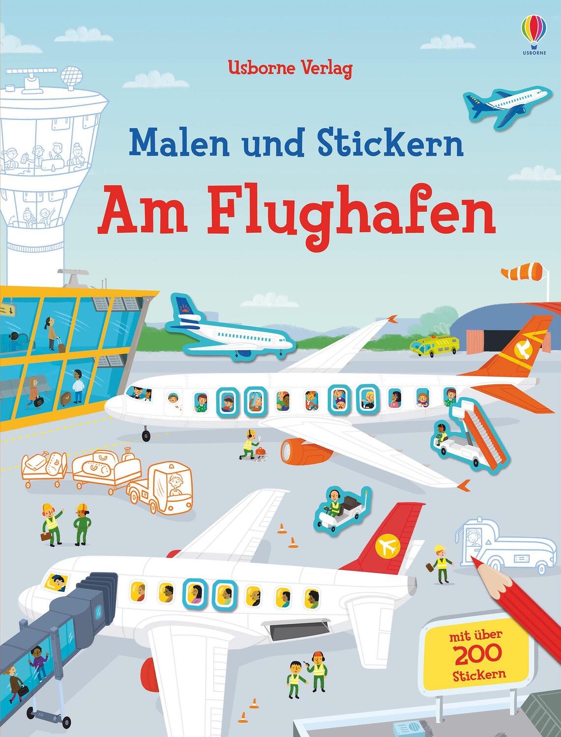 Cover: 9781789410761 | Malen und Stickern: Am Flughafen | Sam Smith (u. a.) | Taschenbuch