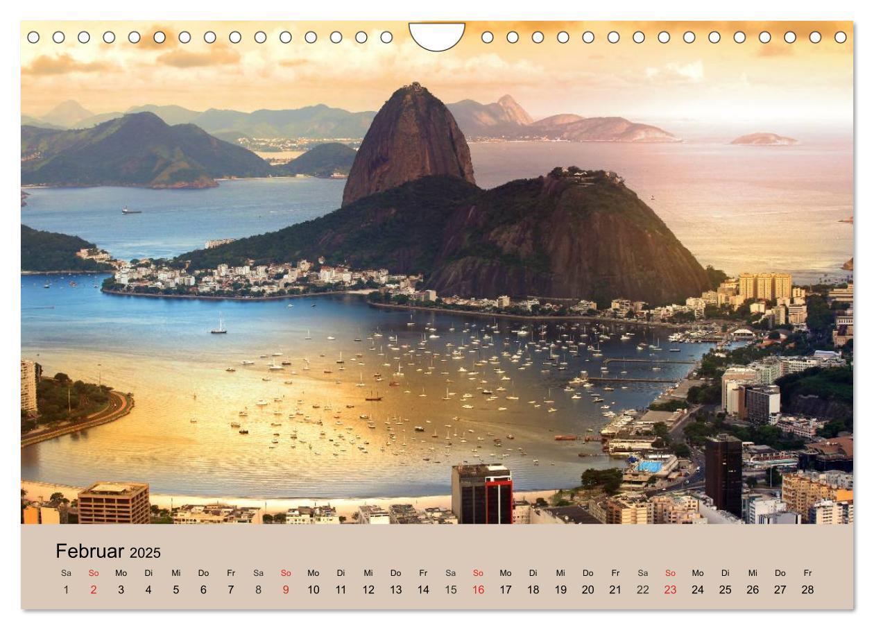 Bild: 9783435720507 | Brasilien. Impressionen (Wandkalender 2025 DIN A4 quer), CALVENDO...