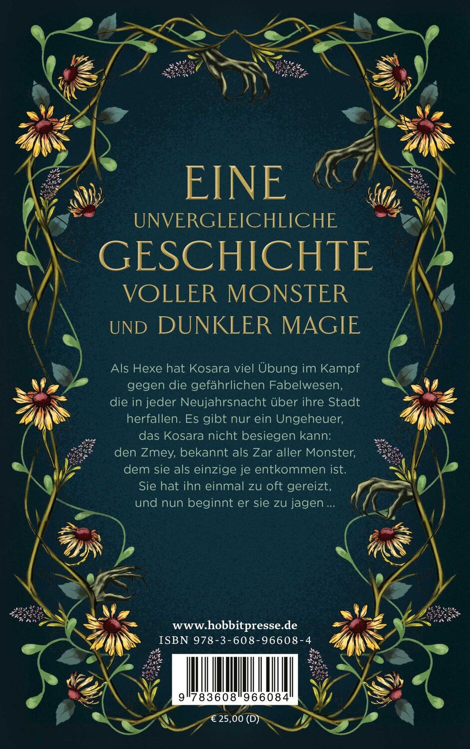 Rückseite: 9783608966084 | Tage einer Hexe | Genoveva Dimova | Buch | 464 S. | Deutsch | 2024