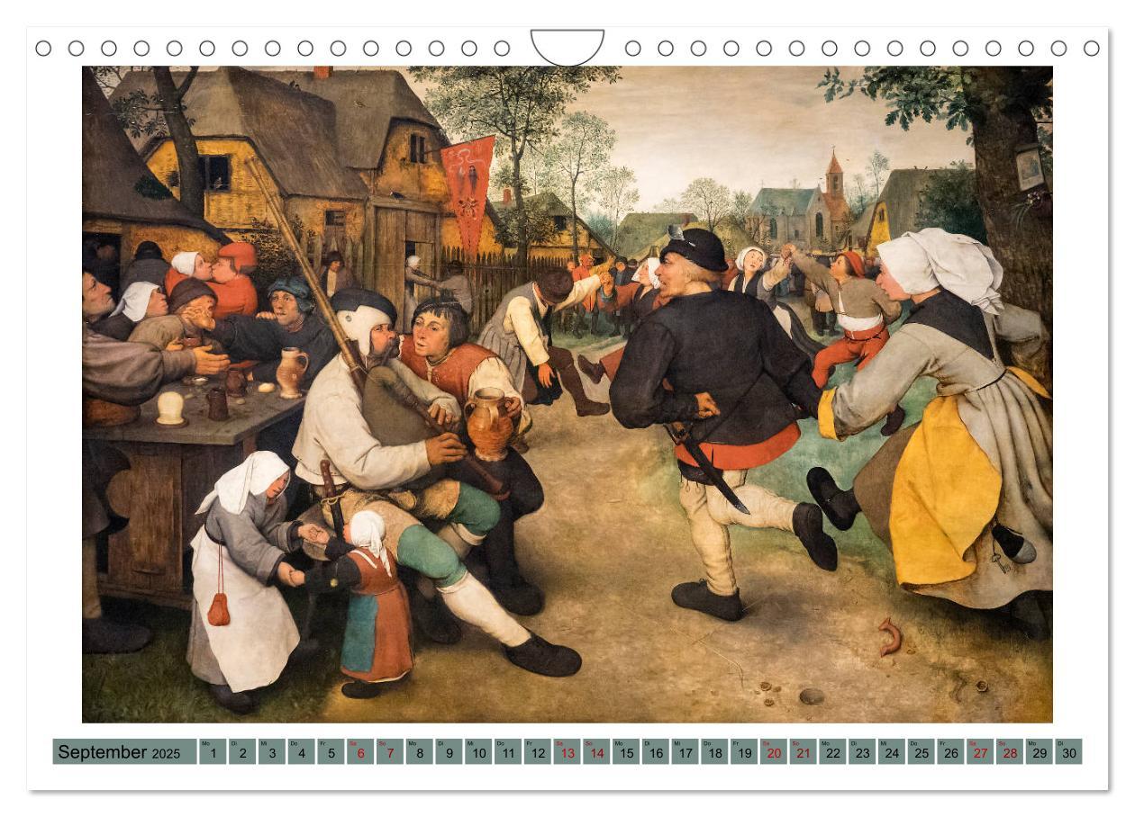 Bild: 9783435305575 | Pieter Bruegel d.Ä. (Wandkalender 2025 DIN A4 quer), CALVENDO...