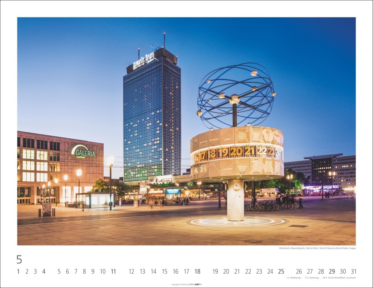 Bild: 9783839900376 | Berlin Kalender 2025 | Kalender | Spiralbindung | 14 S. | Deutsch