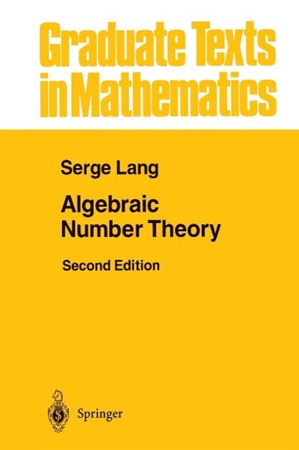 Cover: 9780387942254 | Algebraic Number Theory | Serge Lang | Buch | XIII | Englisch | 2000