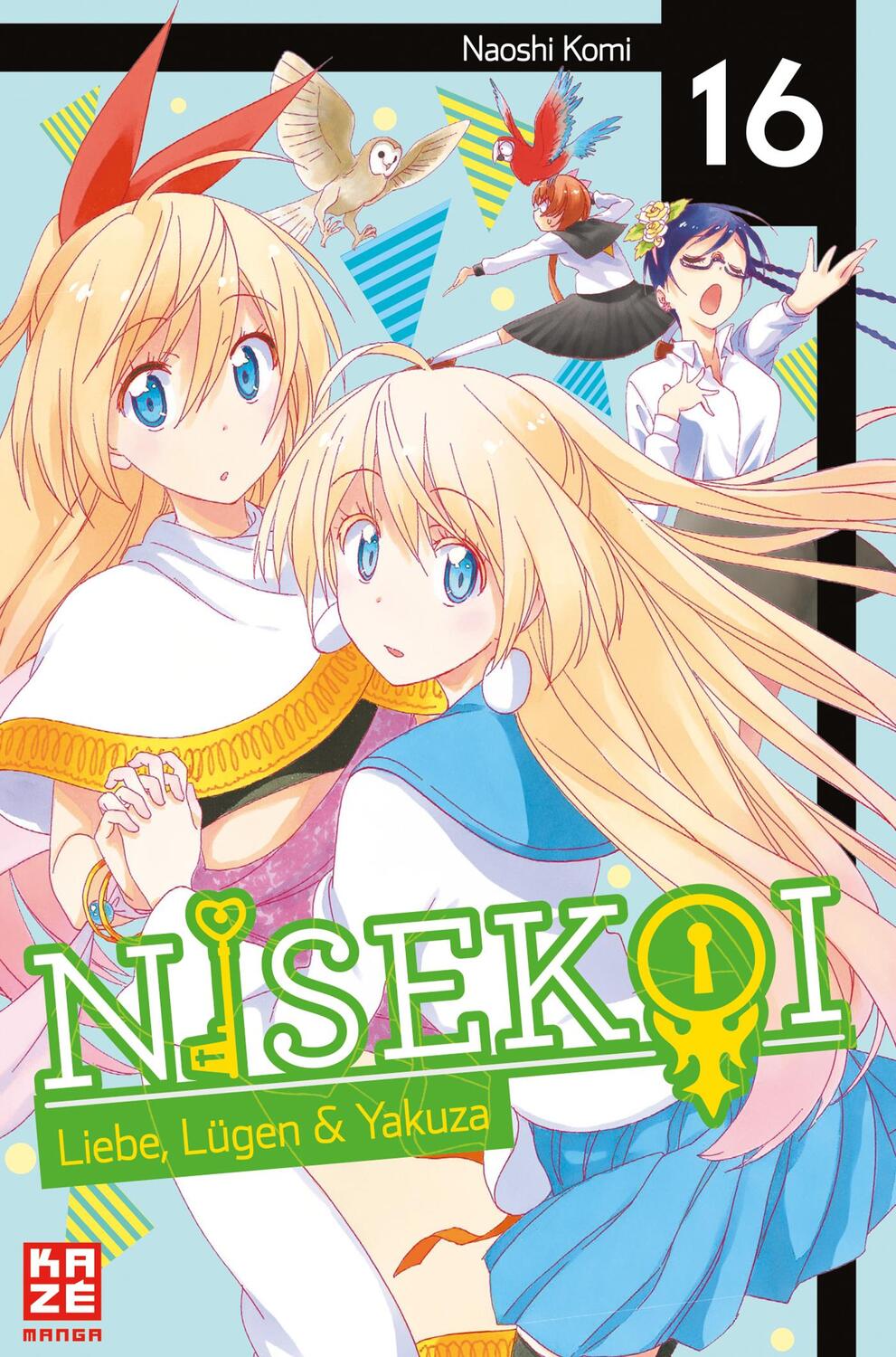 Cover: 9782889216543 | Nisekoi 16 | Liebe, Lügen & Yakuza | Naoshi Komi | Taschenbuch | 2016