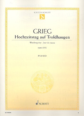 Cover: 9790001091589 | Hochzeitstag auf Troldhaugen | Edvard Grieg | Buch | 12 S. | Deutsch