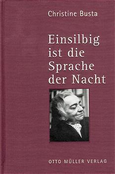 Cover: 9783701310128 | Einsilbig ist die Sprache der Nacht | Ausgewählte Gedichte | Busta