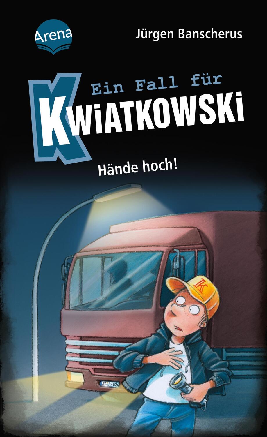 Cover: 9783401607627 | Ein Fall für Kwiatkowski (32). Hände hoch! | Jürgen Banscherus | Buch