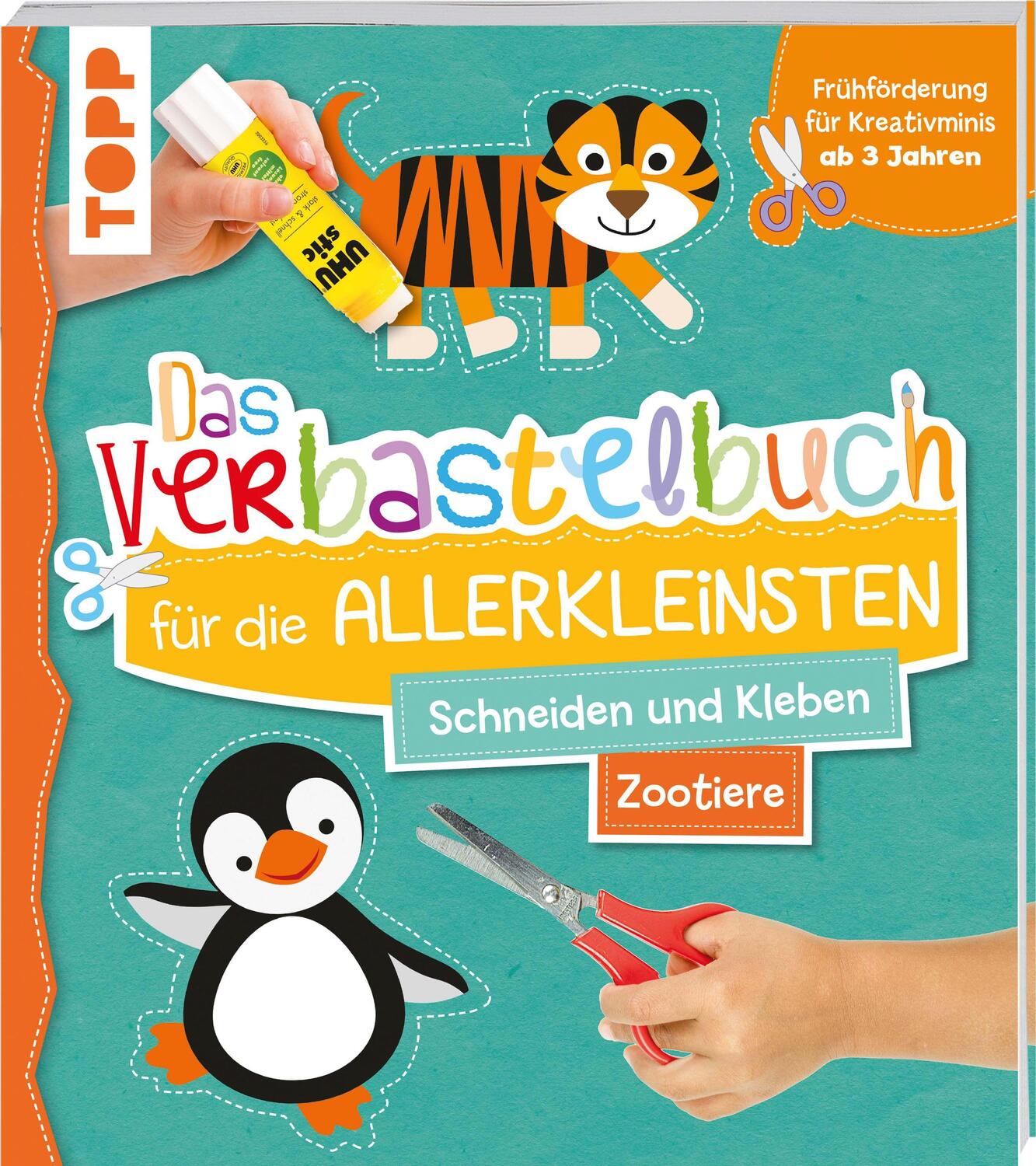 Cover: 9783772446221 | Das Verbastelbuch für die Allerkleinsten. Schneiden und Kleben....