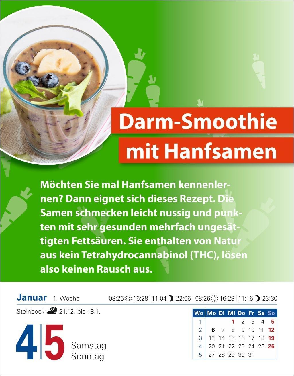 Bild: 9783756409105 | Die Ernährungs-Docs - Gesund durch das Jahr Tagesabreißkalender 2025