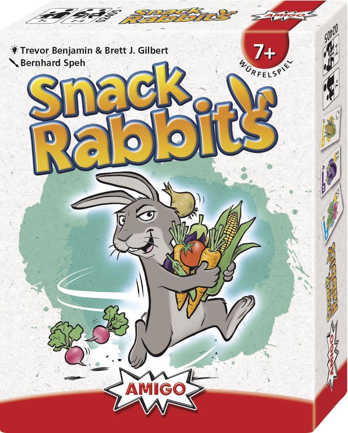 Cover: 4007396024050 | Snack Rabbits | AMIGO - Kartenspiel | AMIGO Spiel Freizeit | Spiel