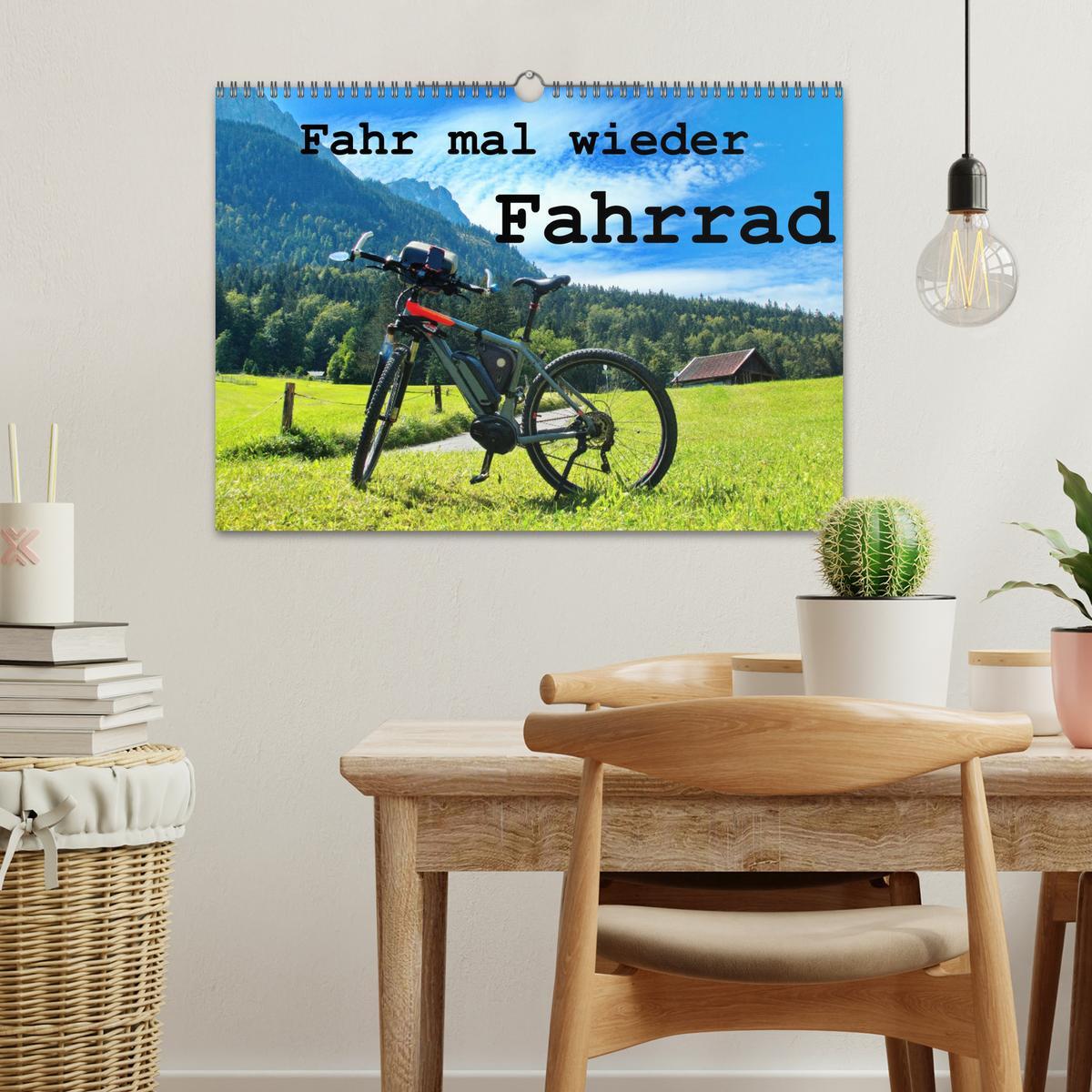 Bild: 9783383964220 | Fahr mal wieder Fahrrad (Wandkalender 2025 DIN A3 quer), CALVENDO...