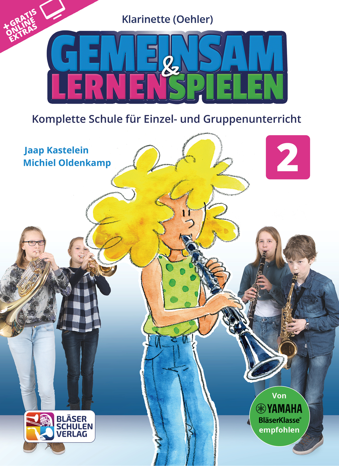 Cover: 9790700382162 | Gemeinsam Lernen und Spielen Band 2 | Klarinette Oehler