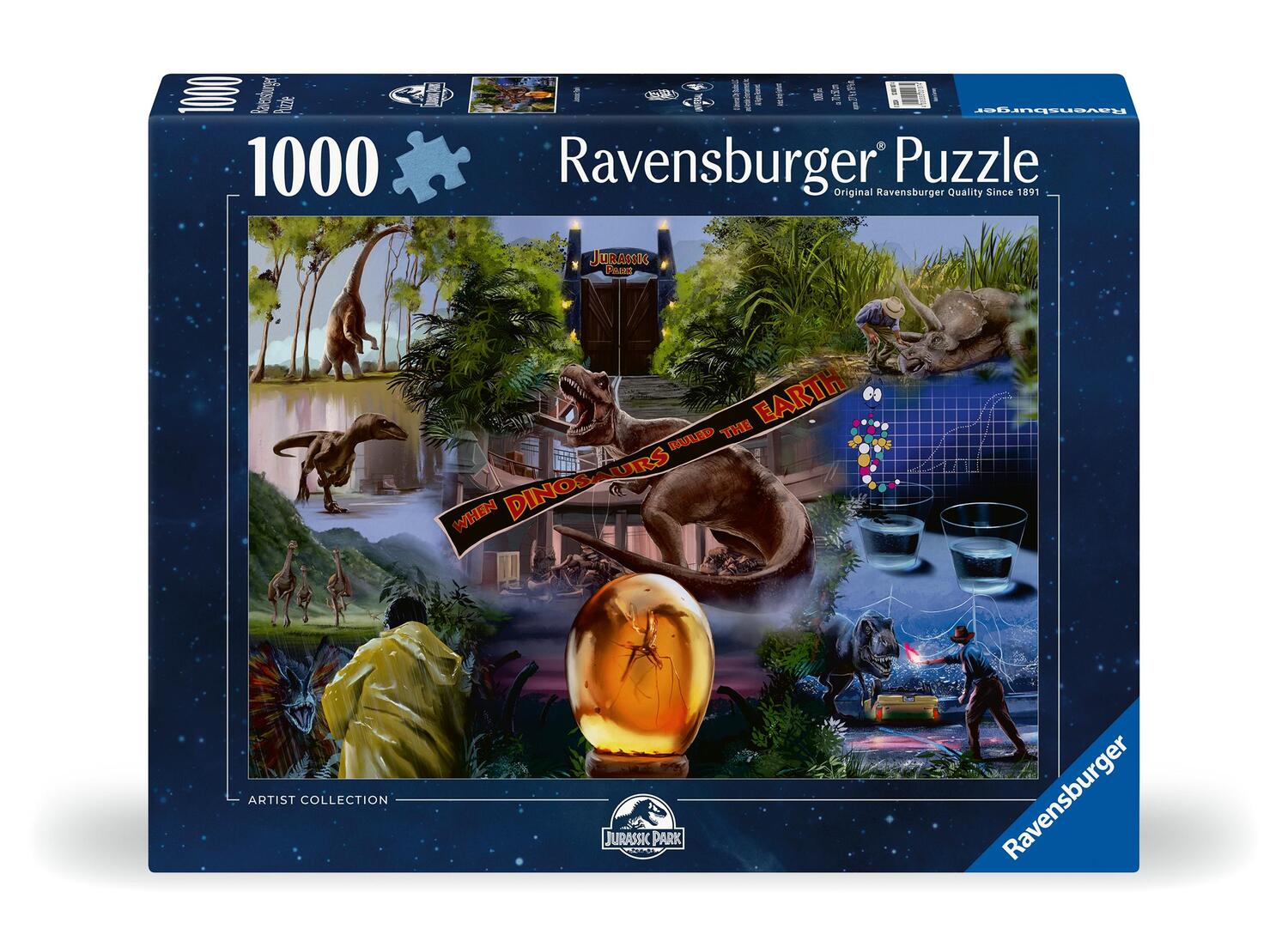 Cover: 4005555001874 | Ravensburger Puzzle 12000187 - Jurassic Park - 1000 Teile Universal...