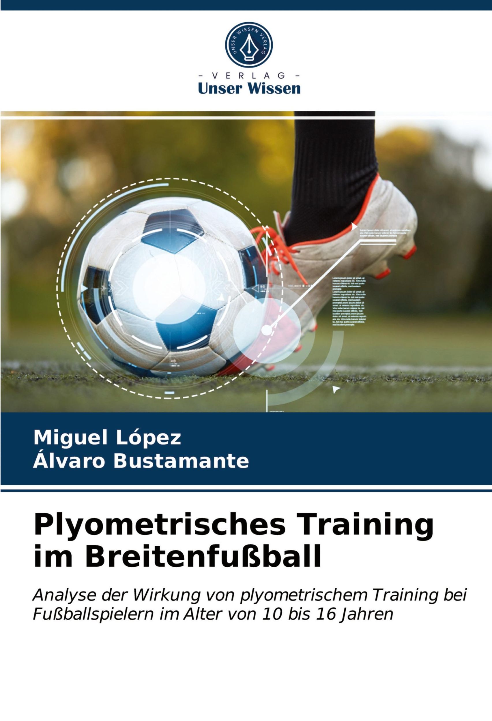 Cover: 9786203761764 | Plyometrisches Training im Breitenfußball | Miguel López (u. a.)