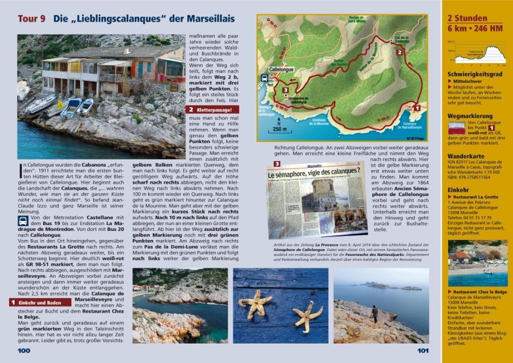 Bild: 9783000458606 | Marseille, Calanques, Côte Bleue | Uli Frings | Taschenbuch | Deutsch