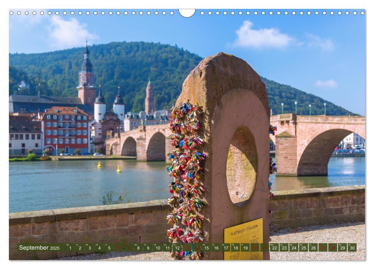 Bild: 9783435331314 | Heidelberger Neckarzauber (Wandkalender 2025 DIN A3 quer), CALVENDO...