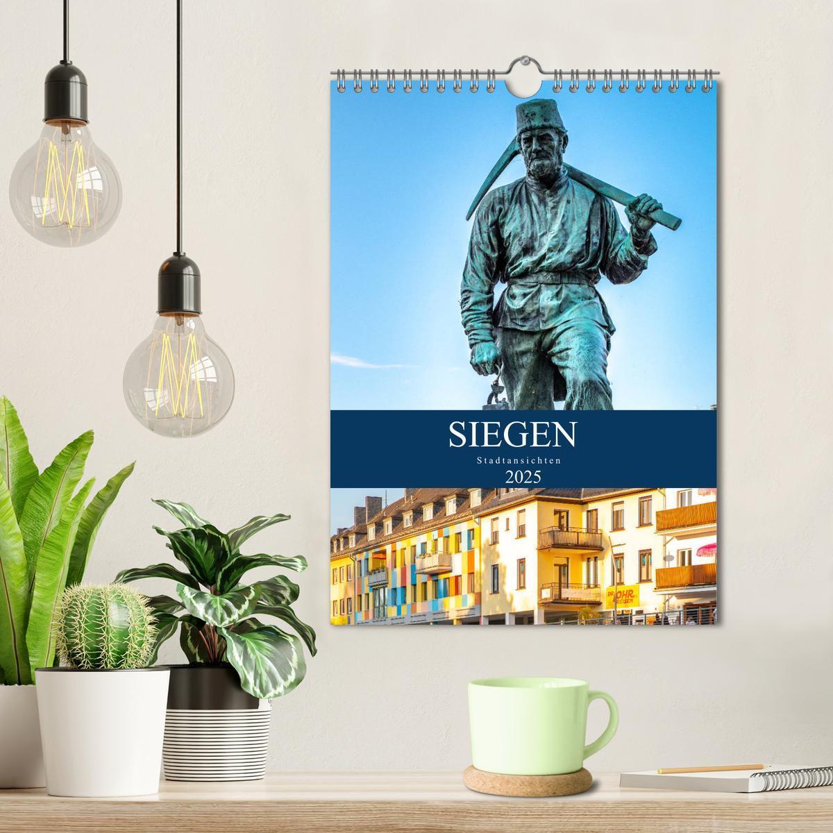 Bild: 9783435970315 | Siegener Stadtansichten (Wandkalender 2025 DIN A4 hoch), CALVENDO...