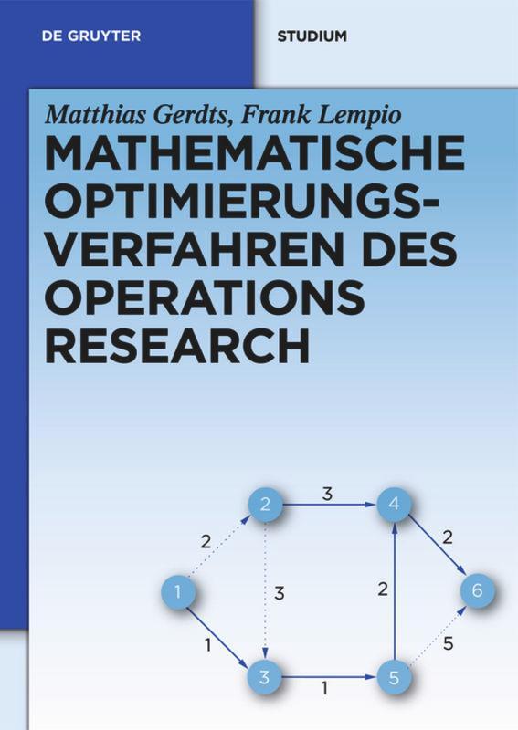 Cover: 9783110249941 | Mathematische Optimierungsverfahren des Operations Research | Buch