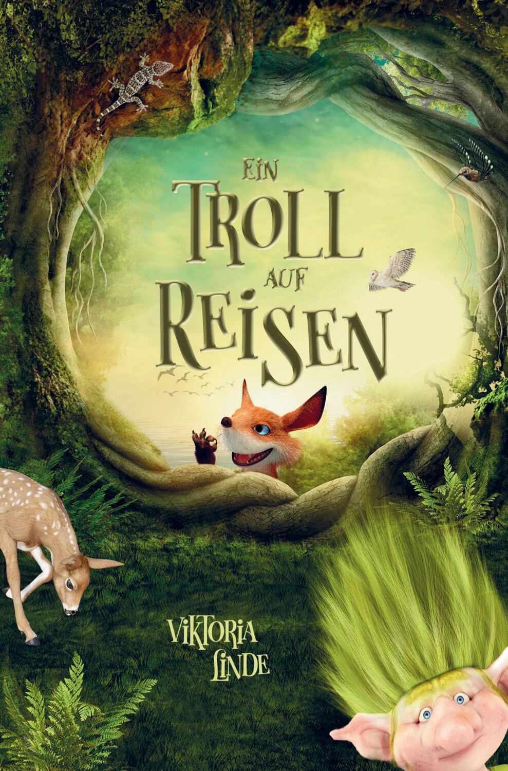 Cover: 9789403714646 | Ein Troll auf Reisen - Das spannende Kinderbuch zum Lesen lernen...