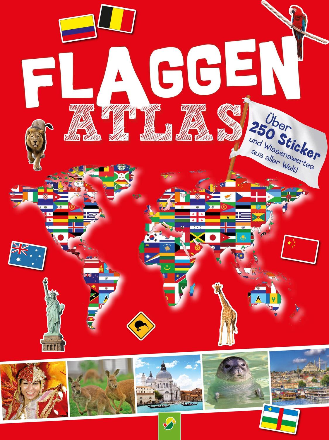 Cover: 9783849932206 | Flaggen Atlas mit Stickern für Kinder ab 6 Jahren | Taschenbuch | 2021