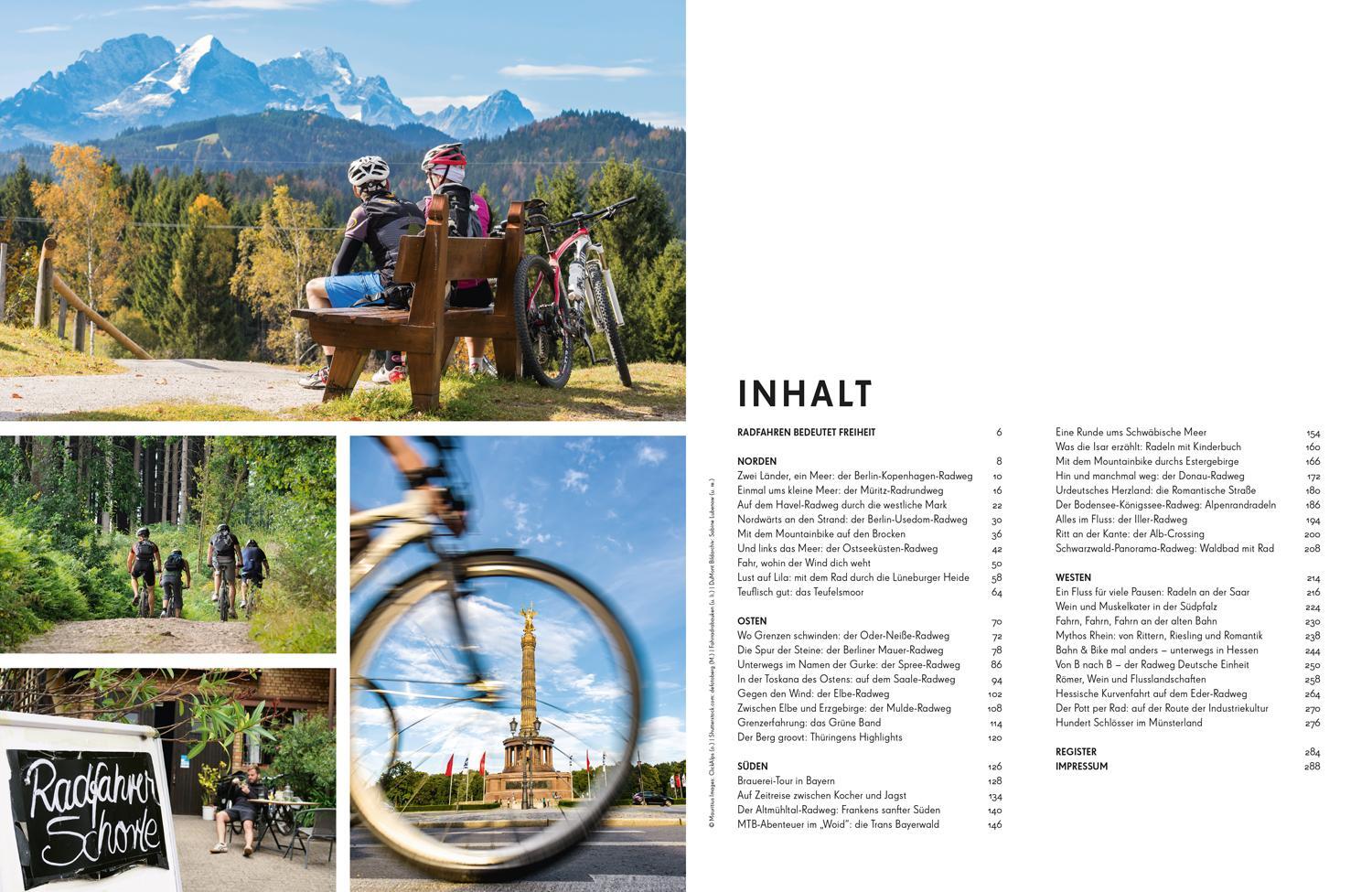 Bild: 9783829731973 | LONELY PLANET Bildband Legendäre Radtouren in Deutschland | Buch