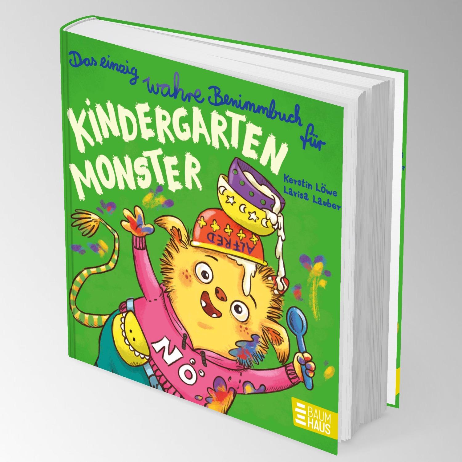 Bild: 9783833910043 | Das einzig wahre Benimmbuch für Kindergartenmonster | Kerstin Löwe