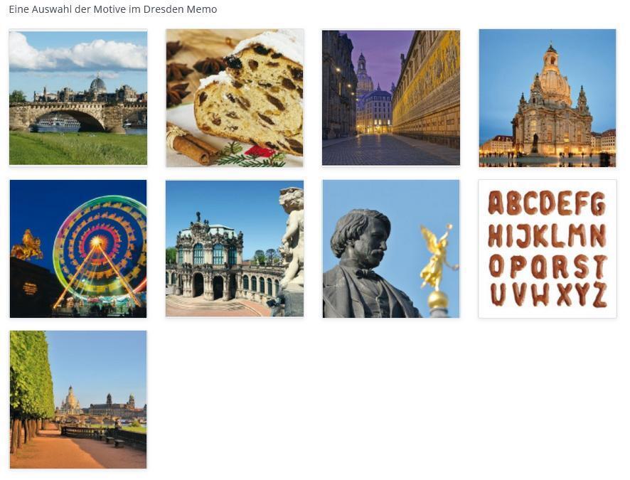 Bild: 4260372490014 | Dresden Memo | Spiel | 20 Kartenpaare | Deutsch | 2014 | BeBra Verlag