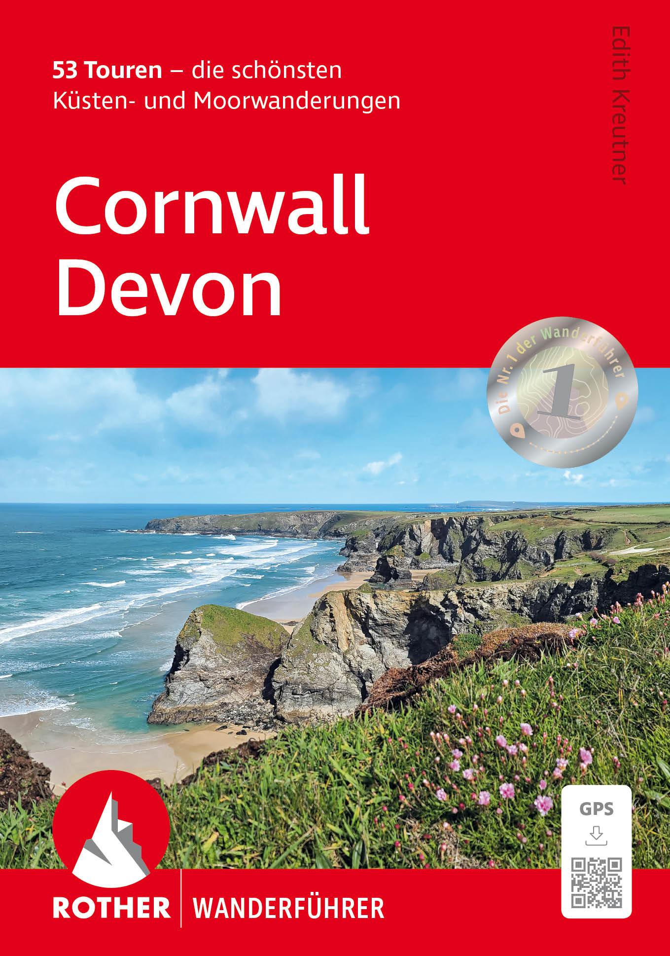 Cover: 9783763348923 | Cornwall - Devon | Edith Kreutner | Taschenbuch | Rother Wanderführer