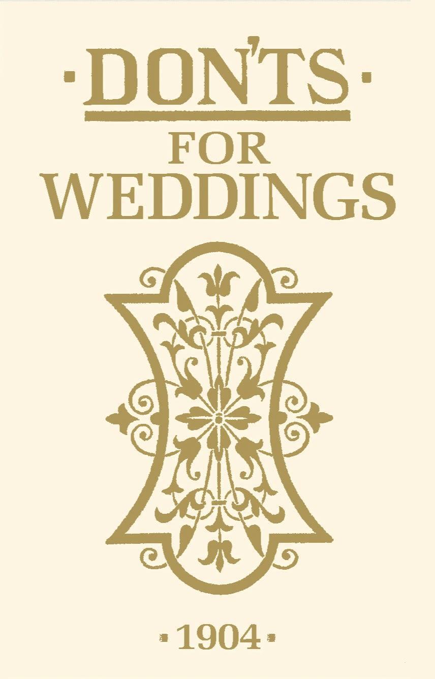 Cover: 9781408170847 | Don'ts for Weddings | Buch | Gebunden | Englisch | 2012