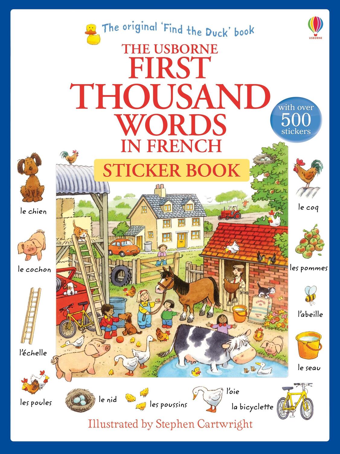 Cover: 9781409580225 | First Thousand Words in French Sticker Book | Heather Amery | Buch