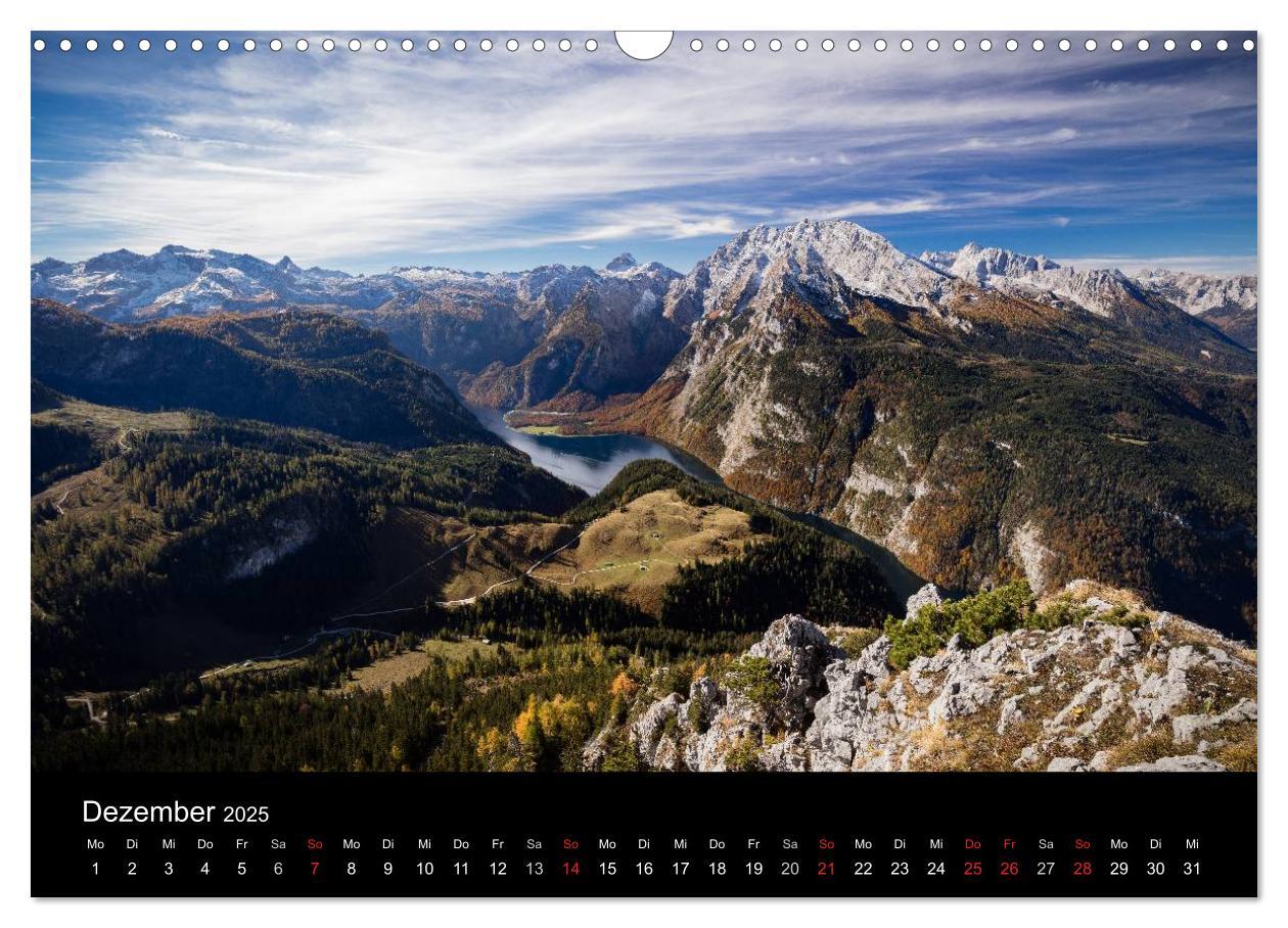 Bild: 9783435508112 | Meine Sicht der Alpen (Wandkalender 2025 DIN A3 quer), CALVENDO...