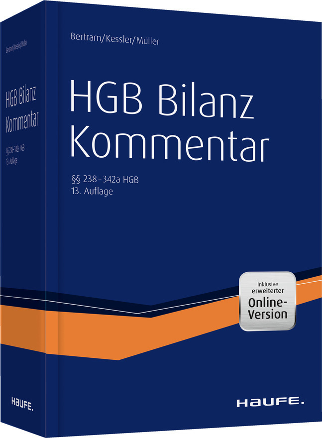 Cover: 9783648160510 | HGB Bilanz Kommentar 13. Auflage | Klaus Bertram (u. a.) | Buch | 2022