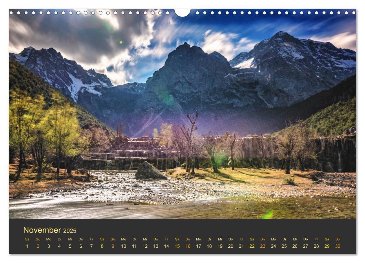 Bild: 9783435387533 | Yunnan - Magische Orte (Wandkalender 2025 DIN A3 quer), CALVENDO...