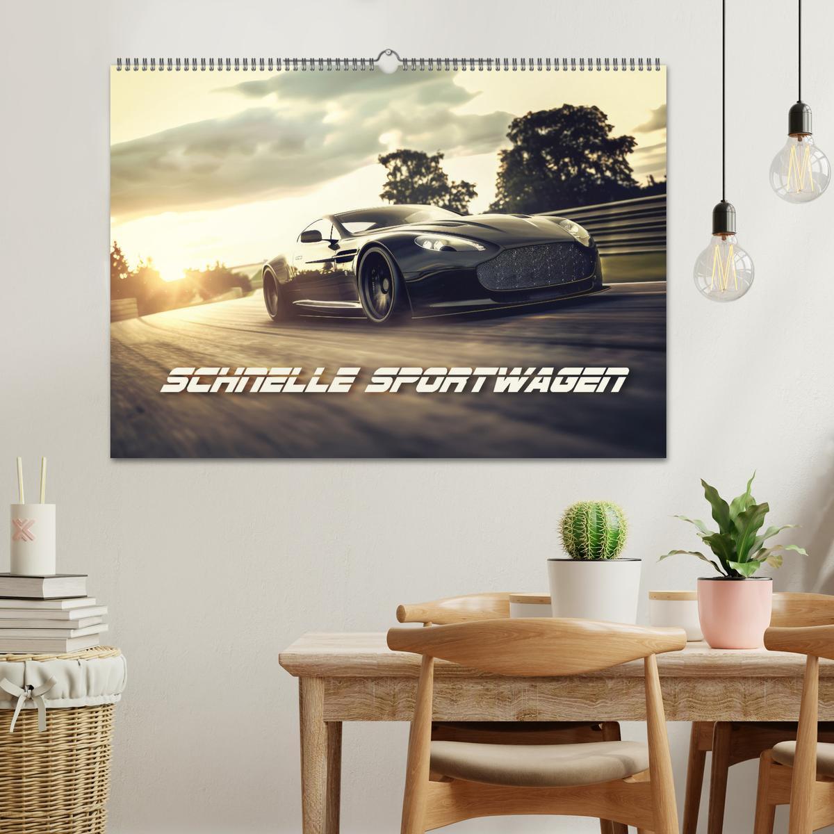 Bild: 9783383796166 | Schnelle Sportwagen (Wandkalender 2025 DIN A2 quer), CALVENDO...