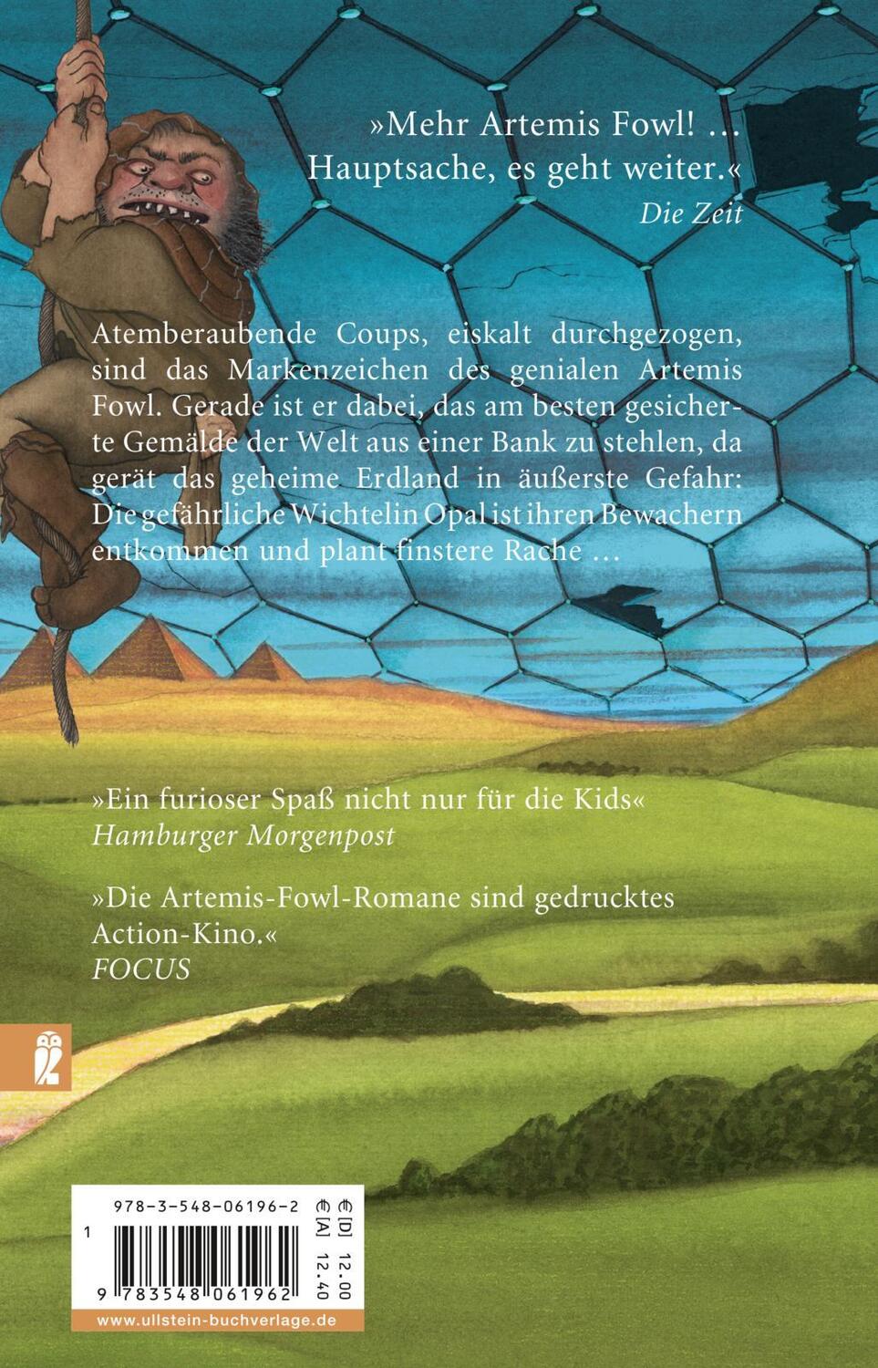 Rückseite: 9783548061962 | Artemis Fowl - Die Rache | Der vierte Roman | Eoin Colfer | Buch