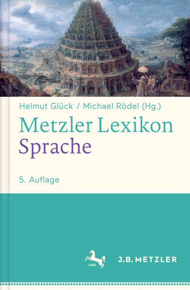 Cover: 9783476026415 | Metzler Lexikon Sprache | 5000 Einträge | Helmut Glück (u. a.) | Buch