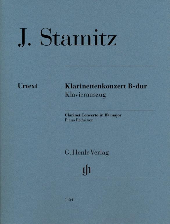 Cover: 9790201814544 | Stamitz, Johann - Klarinettenkonzert B-dur | Nicolai Pfeffer | Buch