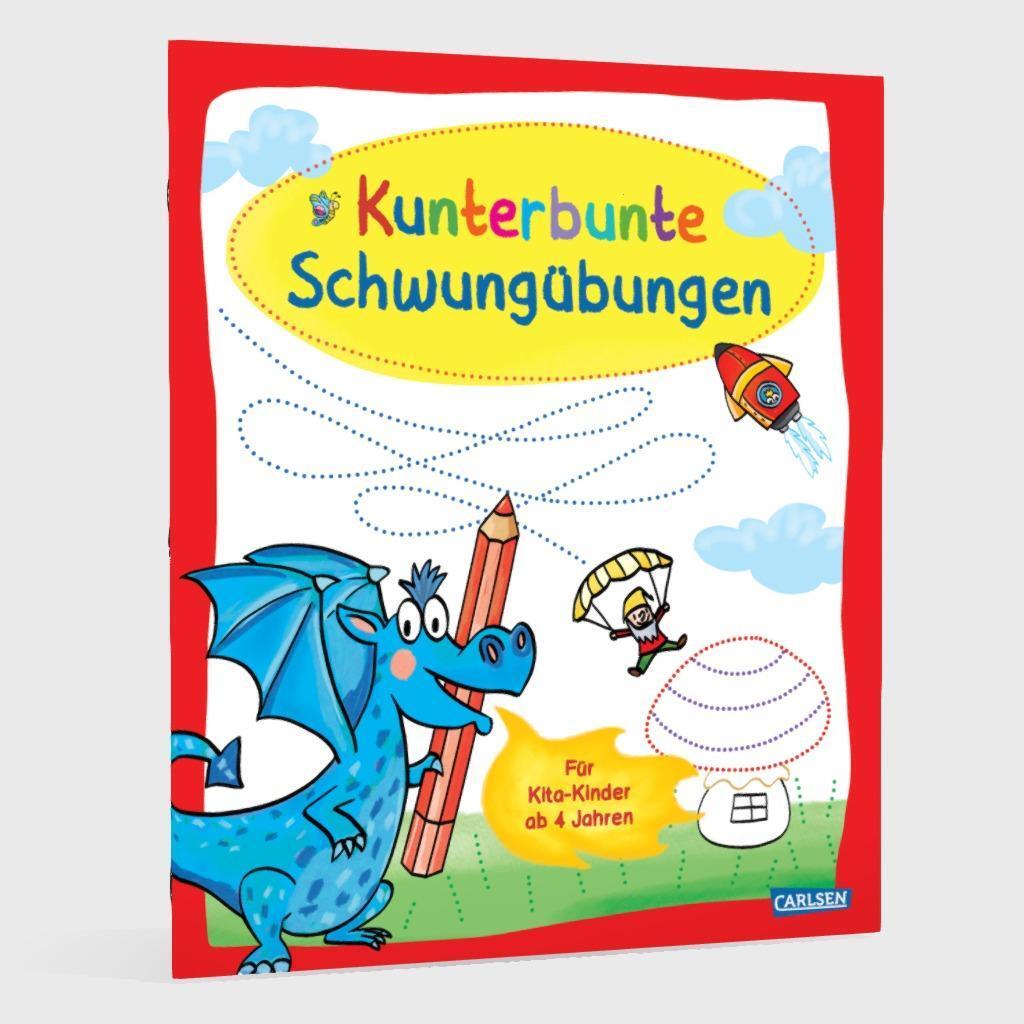 Bild: 9783551192080 | Kunterbunte Schwungübungen | Taschenbuch | 48 S. | Deutsch | 2024