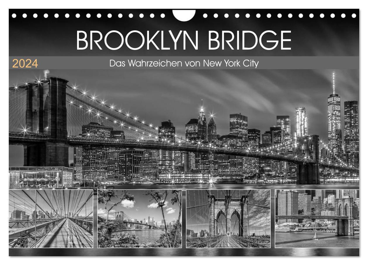 Cover: 9783383580284 | BROOKLYN BRIDGE Das Wahrzeichen von New York City (Wandkalender...