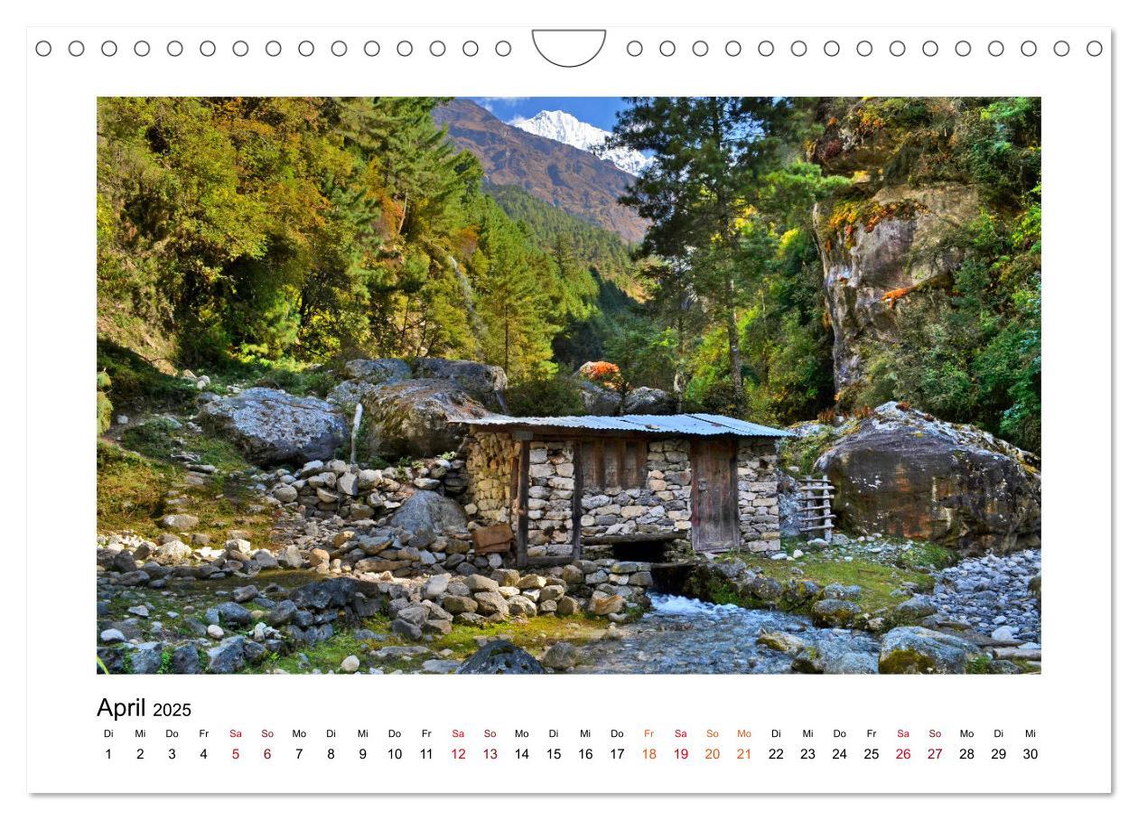 Bild: 9783435127795 | Nepal - Wanderparadies zwischen Annapurna &amp; Everest (Wandkalender...