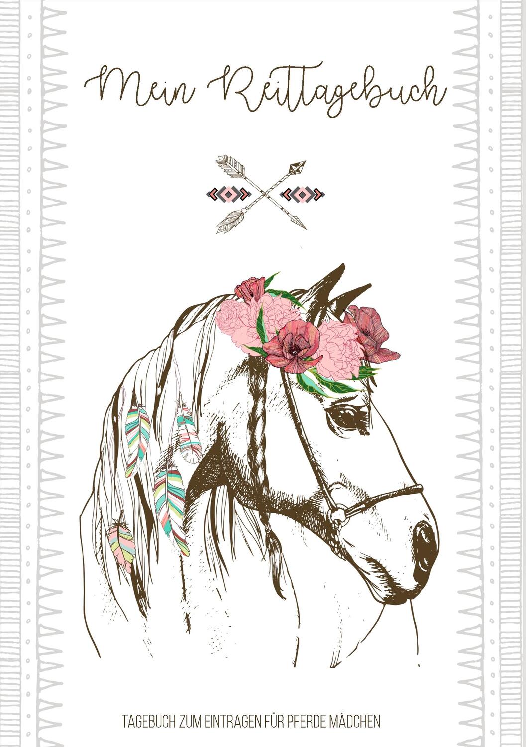 Cover: 9783748162971 | Tagebuch zum Eintragen für Pferde Mädchen - Ein Pferdetagebuch zum...