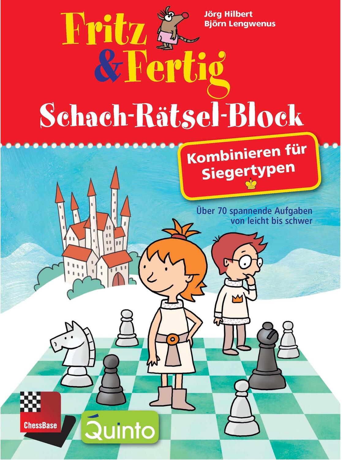 Cover: 9783866816091 | Fritz & Fertig Schach-Rätsel-Block: Kombinieren für Siegertypen | Buch