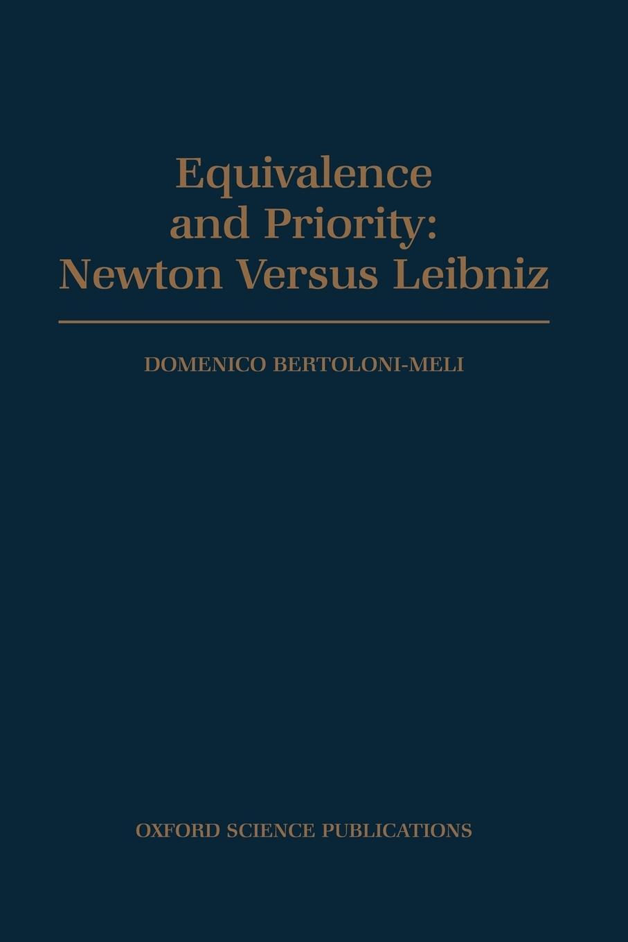 Cover: 9780198501435 | Equivalence and Priority | Domenico Bertonloni Meli (u. a.) | Buch