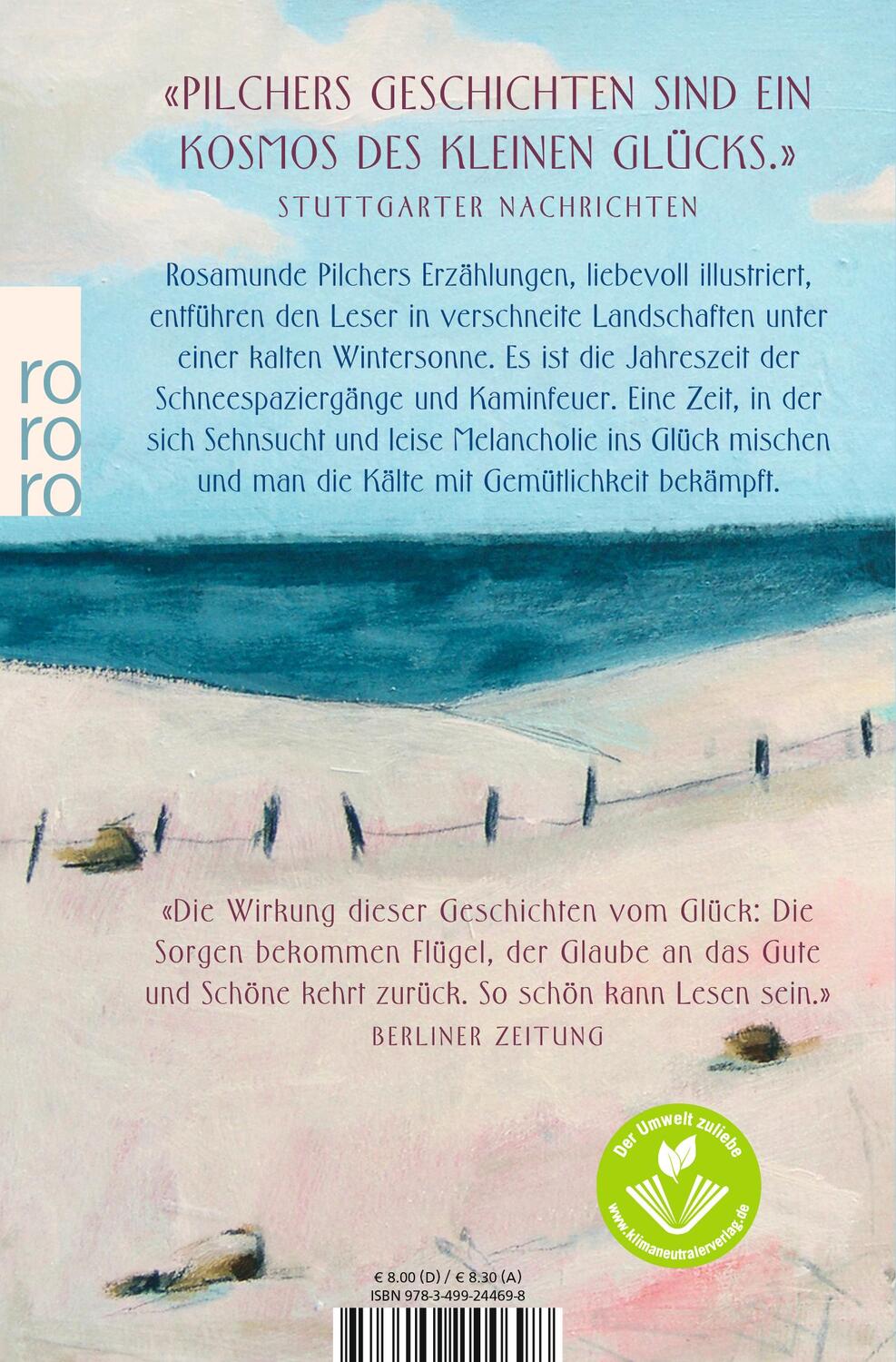 Rückseite: 9783499244698 | Eisblumen | Erzählungen | Rosamunde Pilcher | Taschenbuch | Deutsch